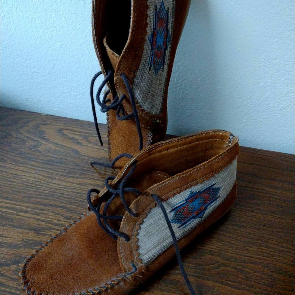 Minnetonka Brand ladies' booties/shoes.